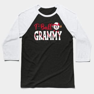Tee Ball Grammy Leopard  Tball Grammy Mother's Day Baseball T-Shirt